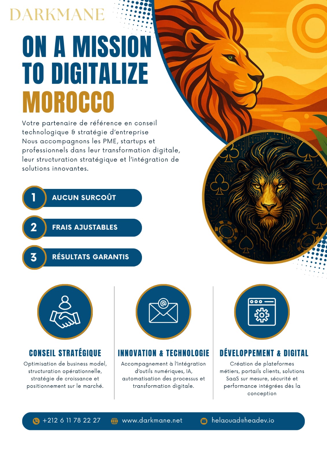 DarkMane services collage